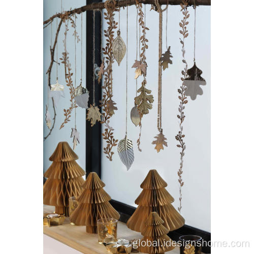 Maple Leaves Garland Fall Leaves Decorations Various Materials Manufactory